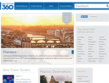 Tablet Screenshot of destination360.com